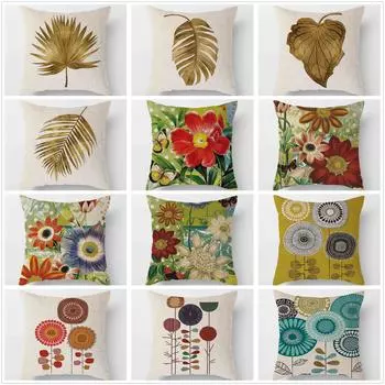 Чехол для подушки с геометрическим рисунком на талии, чехол для подушки с геометрическим принтом в полоску, чехол для диванной подушки, домашний декор, наволочка 40X40CM