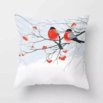 Чехол для подушки с принтом персиковой кожи, подушка, чехол для дивана, домашний декор для спальни, наволочка 40x40cm