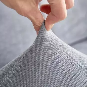 Чехол для подушки сиденья из синели, эластичный регулируемый съемный чехол, чехол для дивана, чехлы для дивана, защита для домашних животных и детей Head pillowcase L