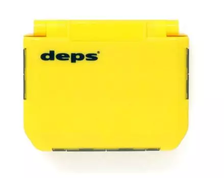 Чехол для приманки Deps 318 SD, оригинальный 122 x 87 x 34 мм, желтый (4128) N/A жёлтый