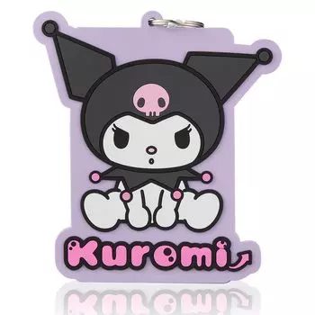 Чехол для проездного билета Kuromi [Sanrio] 02/фиолетовый
