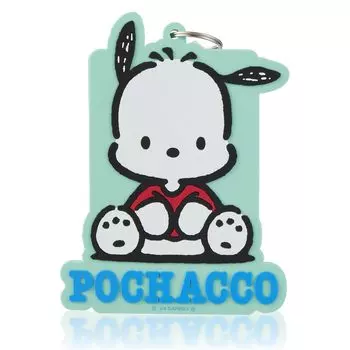 Чехол для проездного билета Pochacco [Sanrio] 02/зеленый
