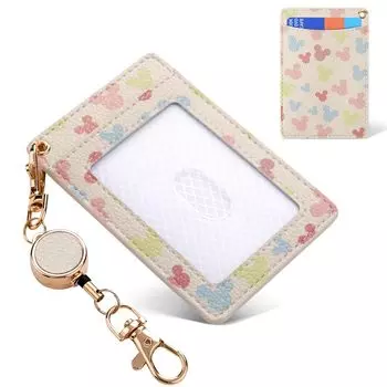 Чехол для проездного на пригородные поезда для женщин с проездным на PU-кожухе, популярный чехол для проездного на аниме с изображением персонажа, поставляется со стильной картой ID IC, 2-карточный чехол для проездного на карту с [lamawin]