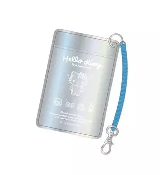 Чехол для пропуска Hello Kitty Aurora Clear Blue