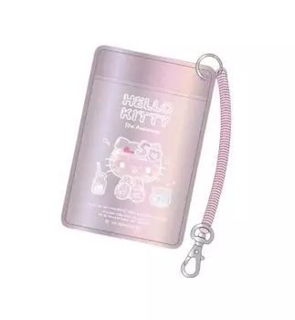 Чехол для пропуска Hello Kitty Aurora Clear Pink