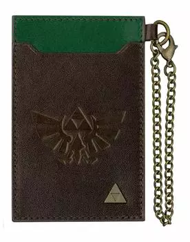 Чехол для пропуска из кожи The Legend of Zelda Чехол для пропуска из натуральной кожи [Sanei Boeki] ЛЮБИМЫЙ+