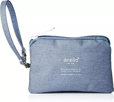 Чехол для пропуска из полиэстера с катушкой THE DAY AUH1159Z Denim multi [Anello]