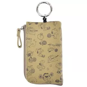Чехол для пропуска, ключ, чехол для пропуска BR с тиснением Snoopy SPZ-3777