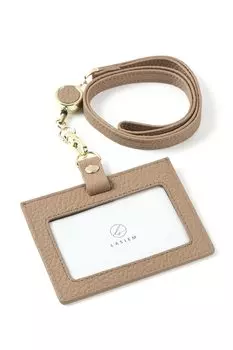 Чехол для пропуска LASIEM с держателем имени Типы ремней Удостоверение личности Подлинное шейное удостоверение личности сотрудника Тонкий держатель для удостоверения личности, женский, катушка, держатель 2 в комплекте ,