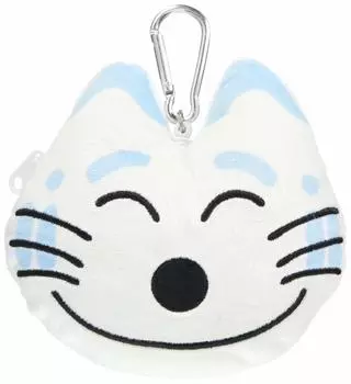 Чехол для пропуска Sekiguchi 11 Pikinoneko с катушкой, полосатый кот 535194