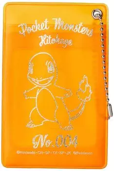 Чехол для пропуска серии Showa Note Pom Mop Pokemon C Charmander Sherbet Cross