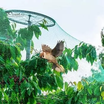 Чехол для пруда из сетки Многофункциональная сетка с колышками Дышащая большая сетка Защитная сетка для растений Пруд для разведения рыбы L