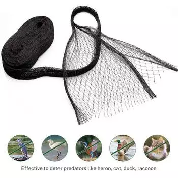 Чехол для прудовой сетки Yousheng, ветрозащитный, устойчивый к ультрафиолетовому излучению, многофункциональный, легко устанавливаемый, прочный, с гвоздями для крепления на земле L