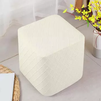 Чехол для пуфика, , Чехол на табурет для ног, White
