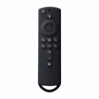 Чехол для пульта дистанционного управления ELECOM [для Fire TV Stick 4K / Fire TV (3-е поколение) / Fire TV Cube] Силиконовый чехол для Alexa, совместимый с функцией распознавания голоса