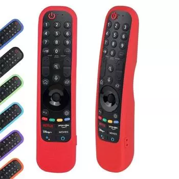 Чехол для пульта дистанционного управления LG MR21GA Чехол для пульта дистанционного управления Чехол для пульта дистанционного управления ТВ-палкой Защитная пленка для пульта дистанционного управления чёрный