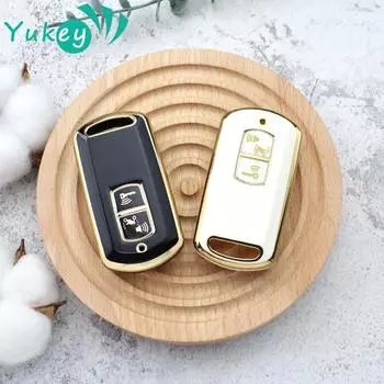 Чехол для пульта дистанционного управления мотоцикла HONDA Scoopy Airblade 150 Click 150 VARIO 125 PCX 150 SH125 из ТПУ чёрный