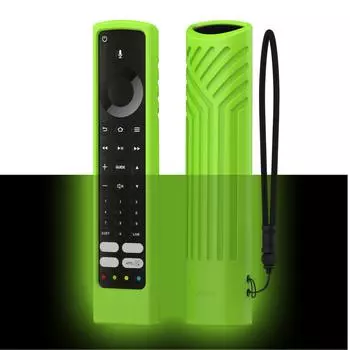 Чехол для пульта дистанционного управления/Защитный силиконовый держатель, легкий, противоскользящий, ударопрочный, 5-цветный, для телевизора F2 Fire Durable- фиолетовый