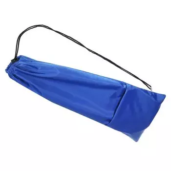 Чехол для ракетки для бадминтона PATIKIL, водонепроницаемый чехол для ракетки для бадминтона из оксфорда с карманом на молнии и плечевым ремнем на шнурке, легкий, синий