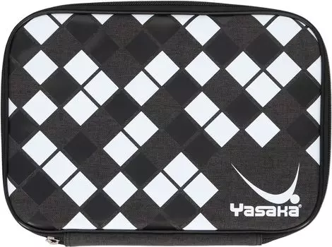 Чехол для ракетки для настольного тенниса Grid Case черный [YASAKA]