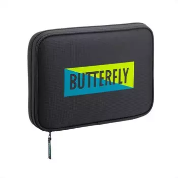 Чехол для ракетки для настольного тенниса вмещает 2 ракетки 63400 Lime [Butterfly] YT Case лаймовый