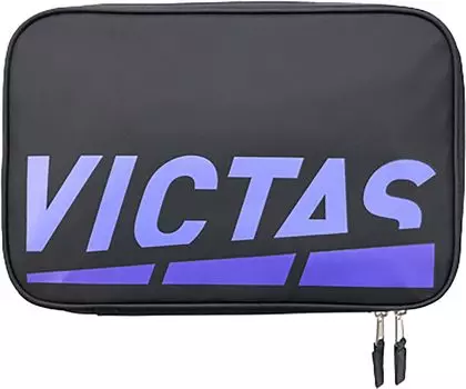 Чехол для ракетки для настольного тенниса VICTAS с внутренним чехлом Play Logo, фиолетовый 672101