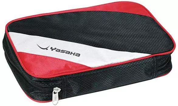 Чехол для ракетки для настольного тенниса YASAKA Swirl H-135 красный