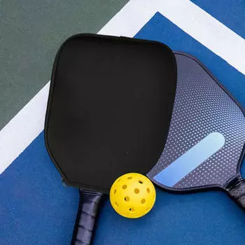 Чехол для ракетки Pickleball Paddle для хранения и защиты чёрный