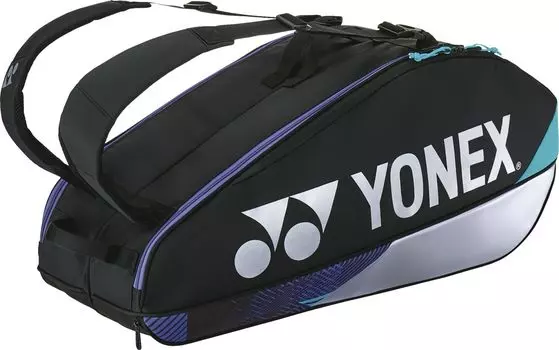 Чехол для ракеток 6 BAG2402R [YONEX] Черный/Серебристый