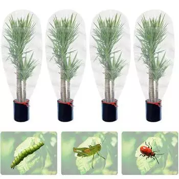 Чехол для растений, ветрозащитная дышащая нейлоновая садовая сетка для сада 100*120cm