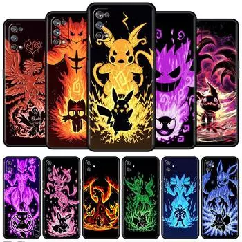 Чехол для Realme 8 C21y GT Neo 2 3 8i C21 7 C11 6 C12 C35 C3 GT 9 Pro C12 Master Funda, чехол для телефона Pokemon Pikachu Cool Realme 8i