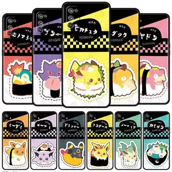 Чехол для Realme 8 C21y GT Neo 2 3 8i C21 7 C11 6 C12 C35 C3 GT 9 Pro C12 Master Funda, чехол для телефона с рисунком покемона, суши Realme 8i