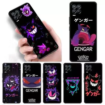 Чехол для Realme 8 C21y GT Neo 2 3 8i C21 7 C11 6 C12 C35 C3 GT 9 Pro C12, силиконовый чехол из ТПУ для телефона, японское аниме Pokemon Gengar Realme 8i