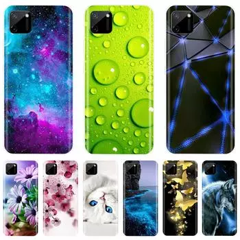 Чехол для Realme C11 2021, чехол для телефона, мягкий силиконовый чехол из ТПУ для Realme C11 2021, чехол RealmeC11 C 11 2020, силиконовый чехол Fundas Coque Realme C11 2021