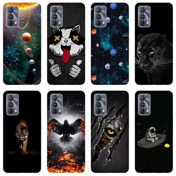 Чехол для Realme GT Master Edition RealmeGT ME, Мягкая силиконовая задняя крышка, чехол для телефона с рисунком животного Realme GT Master Edition