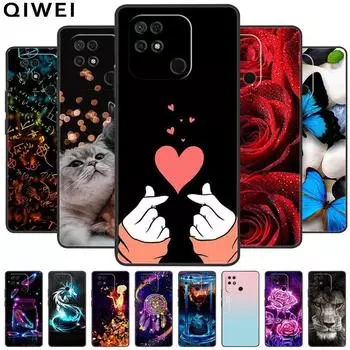 Чехол для Redmi 10C 2022, противоударный чехол из ТПУ, силиконовая задняя крышка для Xiaomi Redmi 10 C, чехлы для телефонов Redmi10C 10 C, защитный чехол Redmi 10C