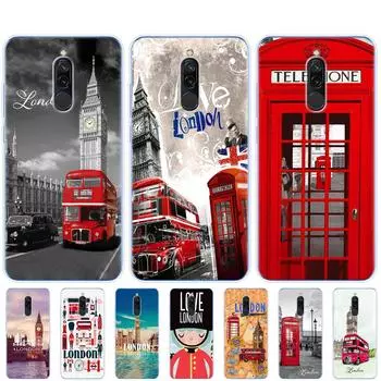 Чехол для redmi 8a 8, чехол для redmi note 8 9 PRO 8T 9S, чехол для xiaomi mi ПРИМЕЧАНИЕ 10 PRO 9 lite POCO F2 Pro, чехол London Big Ben Bus redmi 8a