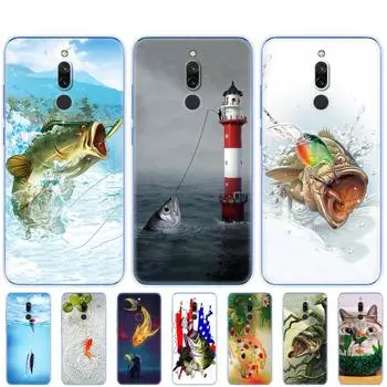 Чехол для redmi 8a 8 Чехол для redmi note 8 9 PRO 8T 9S Чехол для xiaomi mi NOTE 10 PRO 9 lite POCO F2 Pro Чехол милая золотая рыбка рыбочеловек redmi 8a