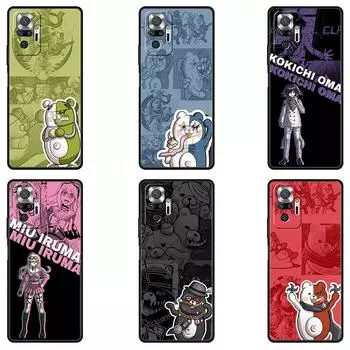 Чехол для redmi 9 9a 10 8t 9c k40 для Xiaomi Redmi note 11 10 9 pro 11T 11proplus Чехол 8pro 7 9S 9T Funda Kokichi Oma Miu Iruma Redmi Note 7