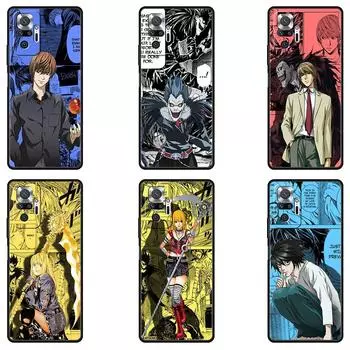 Чехол для redmi 9 9a 10 8t 9c k40 для Xiaomi Redmi note 11 10 9 pro 11T 11proplus Чехол 8pro 7 9S 9T Funda Gods of Death Note Redmi Note 7