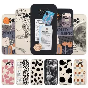 Чехол для Redmi 9, силиконовый чехол, чехол для Redmi Note 11 10 8 Pro 10S 9S 9A 9T, чехлы для Xiaomi Mi 11T 12 Poco X3 NFC F3 M4 M3 Shell Mi 11T(Mi 11T Pro)