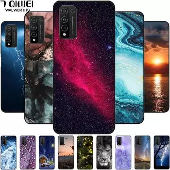 Чехол для Redmi 9T, чехол Redmi9T J19S, черный ТПУ с принтом, крутой чехол для Xiaomi Redmi 9t/Note 9, 4G, чехол 9Power, противоударный корпус Redmi Note 9 4G