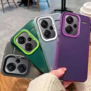 Чехол для Redmi Note 13 Pro+ Чехол для телефона Redmi Note 13 Pro Plus 5G 23090RA98I Чехол 13pro+ Роскошный металлический матовый чехол Aurora Skin Note 13 Pro Plus