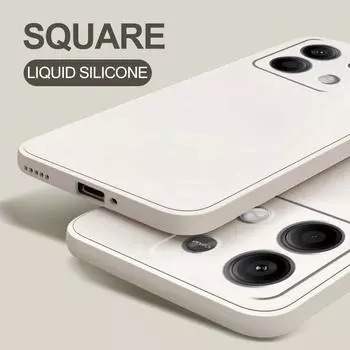 Чехол для Redmi Note 13 Pro Plus, оригинальные жидкие силиконовые чехлы для телефонов Xiaomi Redmi Note 13 Note13 Pro Plus, противоударный мягкий чехол Redmi Note 13 4G