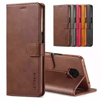 Чехол для Redmi Note 9 Pro, кожаный винтажный чехол для телефона на Xiaomi Redmi Note 9S Note9 Pro Max, чехлы с откидной магнитной крышкой-бумажником Redmi Note 9 Pro серый