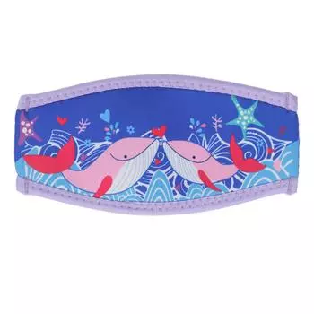 Чехол для ремешка очков для дайвинга, двухслойный неопреновый ремешок для обертывания, защитная обертка для волос для дайвинга