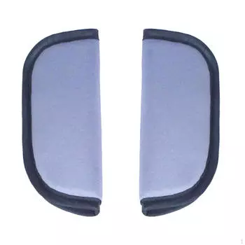 Чехол для ремня безопасности автомобильного сиденья, портативный мягкий детский ремень, универсальный для колясок, black crotch