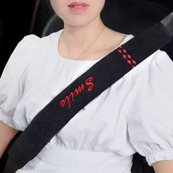 Чехол для ремня безопасности автомобиля из синели, регулируемые автомобильные аксессуары для интерьера, универсальная наплечная защита для детей 30cm