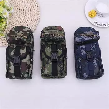 Чехол для ручки большой емкости пылезащитный портативный камуфляжный детский пенал для ежедневного использования чёрный