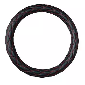 Чехол для ручки JET INOUE Fuji Double Stitch 2HSB COMBI Style, красная нить 586597 чёрный